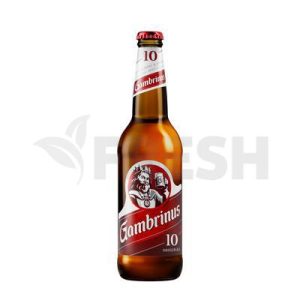Pivo Gambrinus Svetlý 10% 0.5L Vratná Fľaša