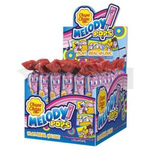 Lízatko Chupa Chups Melody Pops Fruit 15G