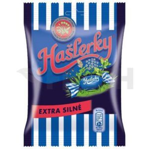 Cukríky Hašlerky Extra Silné Sáč. 90G