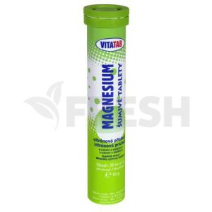 Tablety Šumivé Magnesium 80G Vitatab Haas Horčík