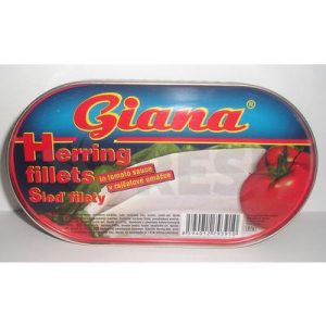 Sleď Filety V Paradajkovej Omáčke 170G / Pp 85G Giana