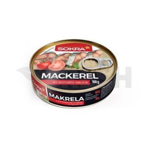 Makrela Rezy V Paradajkovej Omáčke 160G / Pp 96G Sokra