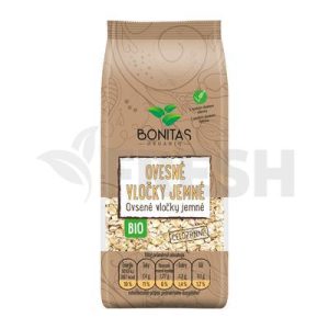 Vločky Bio Ovsené Celozrnné Jemné 500G Bonitas
