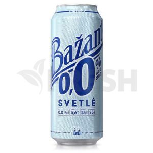 Pivo Zlatý Bažant 0,0% 0.5L Plech Vratný Obal