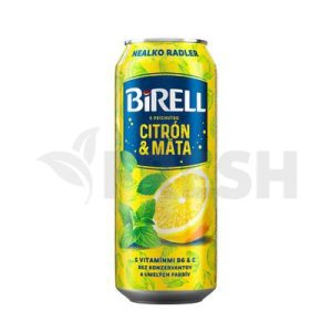 Pivo Birell Nealko Citrón-Mäta 0.5L Plech Vratný Obal