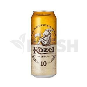 Pivo Veľkopopovický Kozel 10% 0.5L Plech Vratný Obal