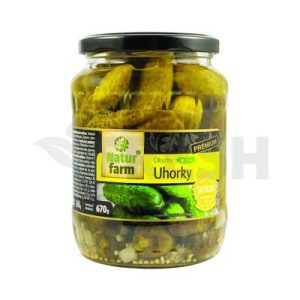 Uhorky Sterilizované 4-7Cm 680G / Pp 340G Natur Farm