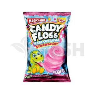 Vata Cukrová S Jahodovou Príchuťou 50G Tol