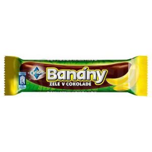 Tyčinka Banány V Čokoláde 45G Orion N1 Cz Bezlep