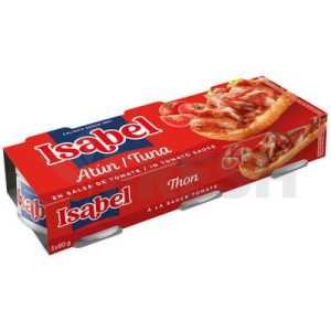 Tuniak V Paradajkovej Omáčke Celý 3X80G / Pp 156G Eo Isabel
