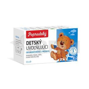 Čaj Bylinný Detský Uvoľňujúci 22,5G Poprad