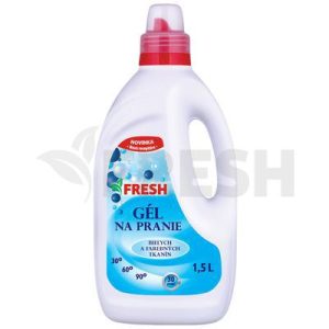 Gél Prací Na Biele A Farebné Tkaniny 1,5L 30Pd Fresh