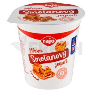 Jogurt Smotanový Karamel 145G Mňam Duo Rajo